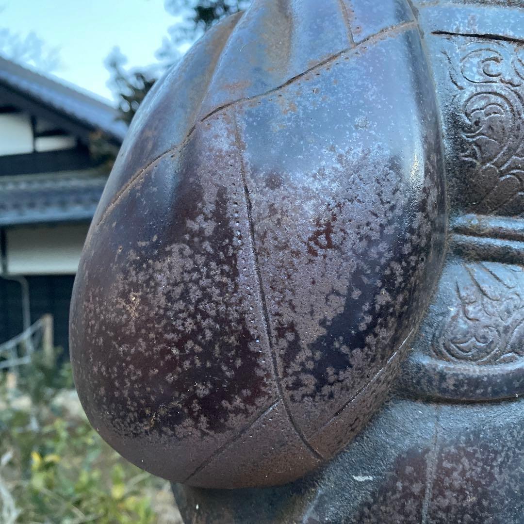 鉄製 福の神像 大黒天　約62cm 七福神　錆有り