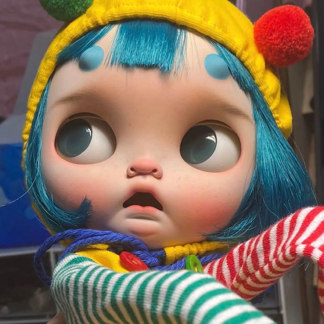 作家様カスタムブライス ドール 幼い まんまる 人形 かわいい ミンミン