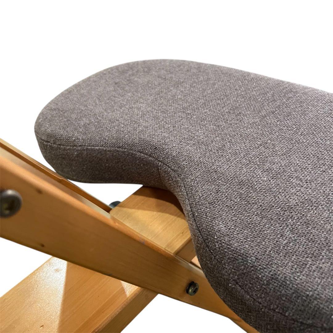 【美品】宮武製作所バランスチェア プロポーションチェアー姿勢矯正学習椅子ブラウン