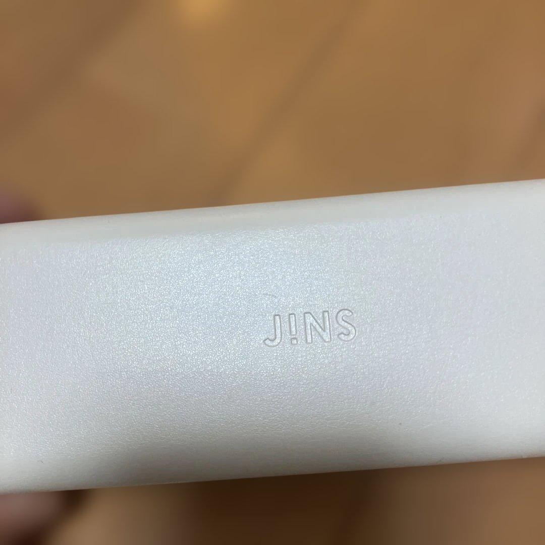 【美品】JINS メタルラウンドチタンフレーム メガネ(度あり)