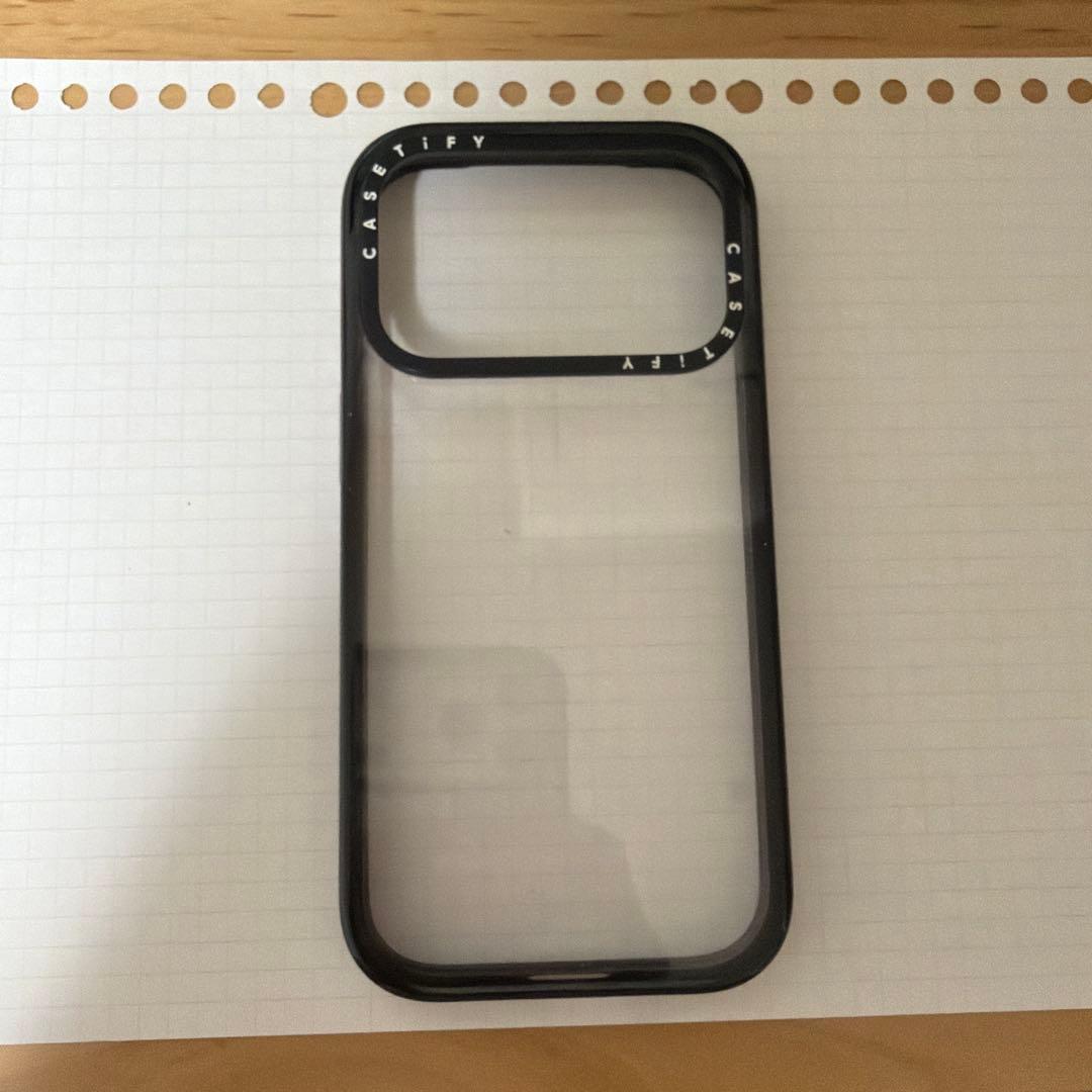 iPhone17Pro Casetifyクリアケース 状態A