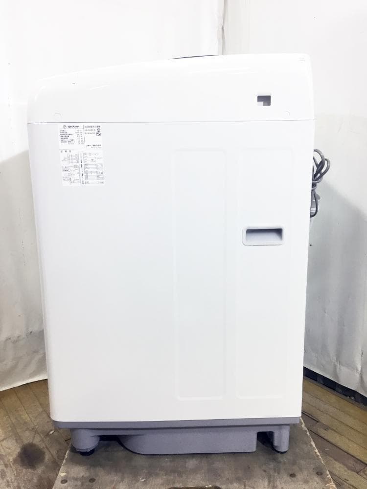★SHARP 8kg 洗濯機【ES-GV8C-S】GC0D