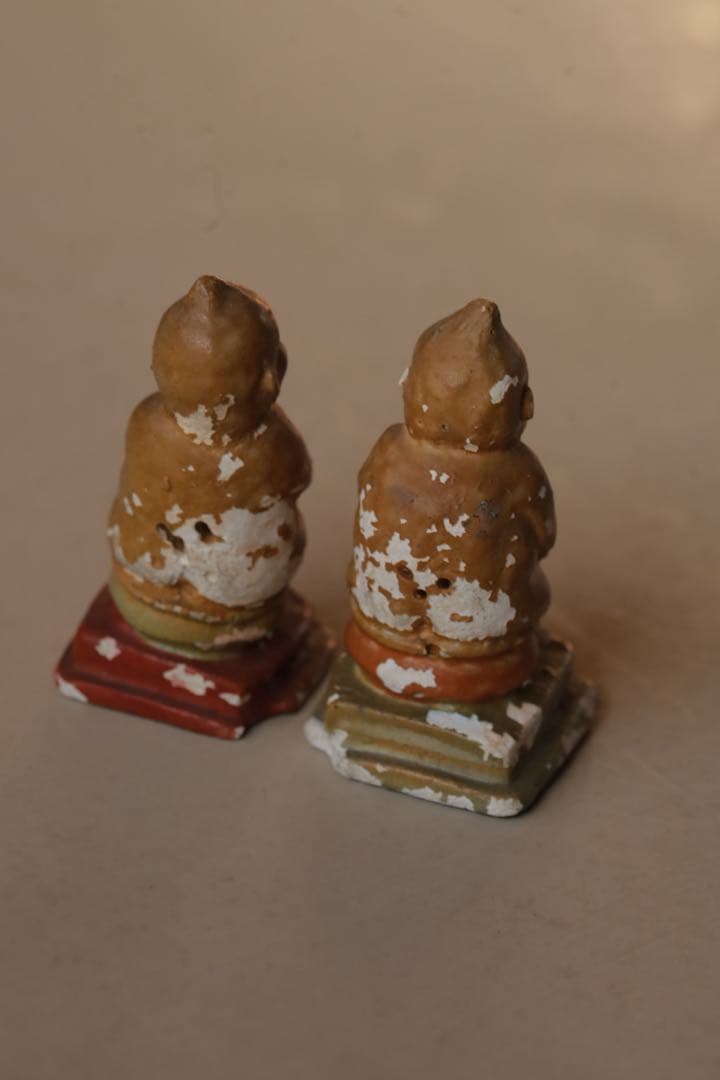 陶器製 40-50年代 ピリケン 2体セット