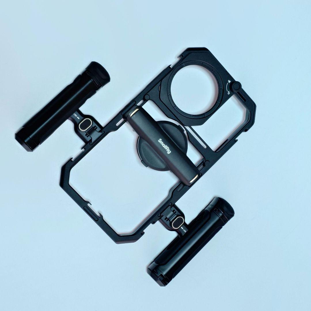 SmallRig スマートフォン用カメラケージ フィルターアダプター付き