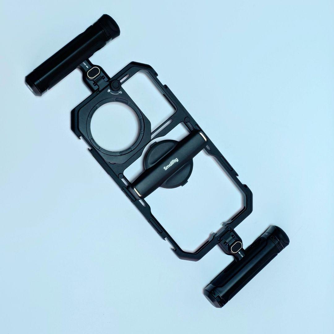 SmallRig スマートフォン用カメラケージ フィルターアダプター付き