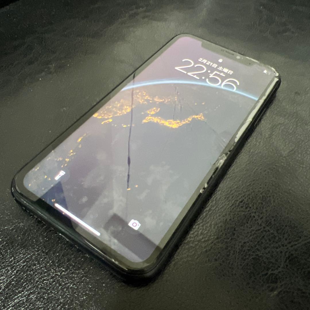 iPhone XR ブラック 128GB ジャンク品