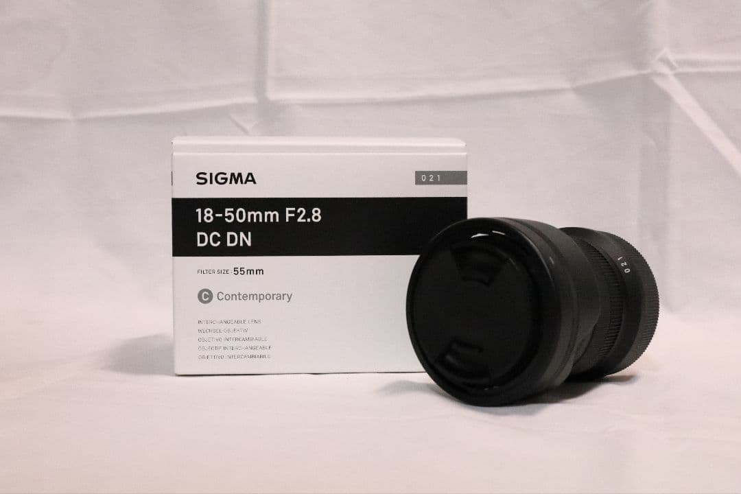 SIGMA 18-50mm F2.8 DC DN ズームレンズ　RFマウント