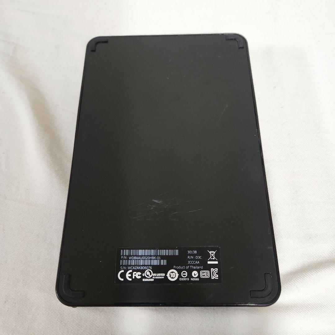 Western Digital 外付けハードディスク 2TB