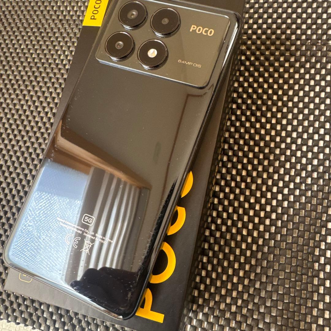 POCO X6 Pro 5G ブラック　本体　グローバル版