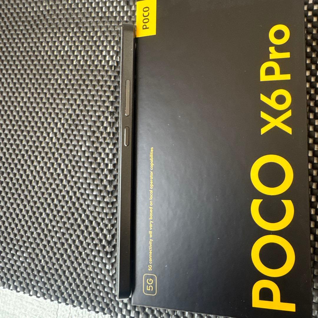 POCO X6 Pro 5G ブラック　本体　グローバル版