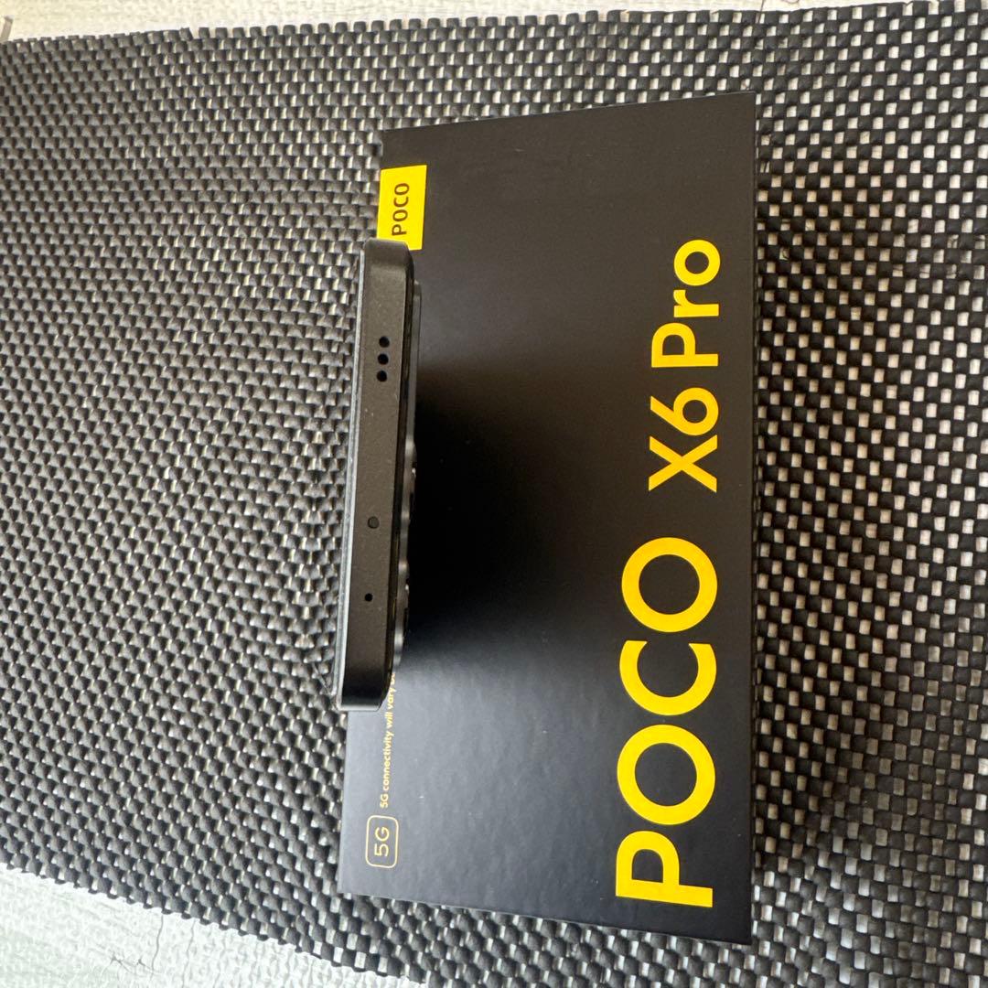 POCO X6 Pro 5G ブラック　本体　グローバル版