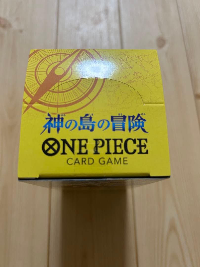 値下げ　ワンピースカードゲーム 神の島の冒険1box テープカット済み