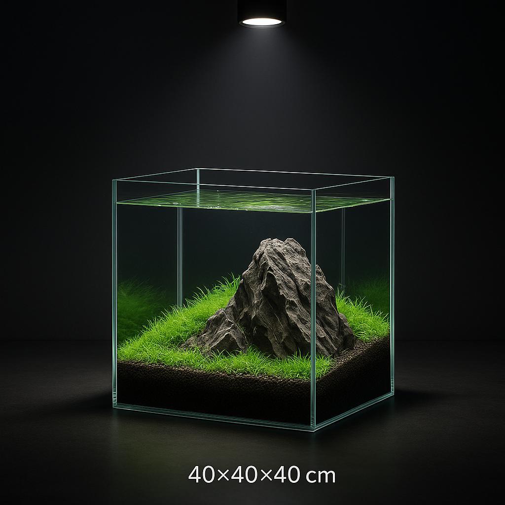 HERALD AQUARIUMS ガラス水槽 40×40×40 cm