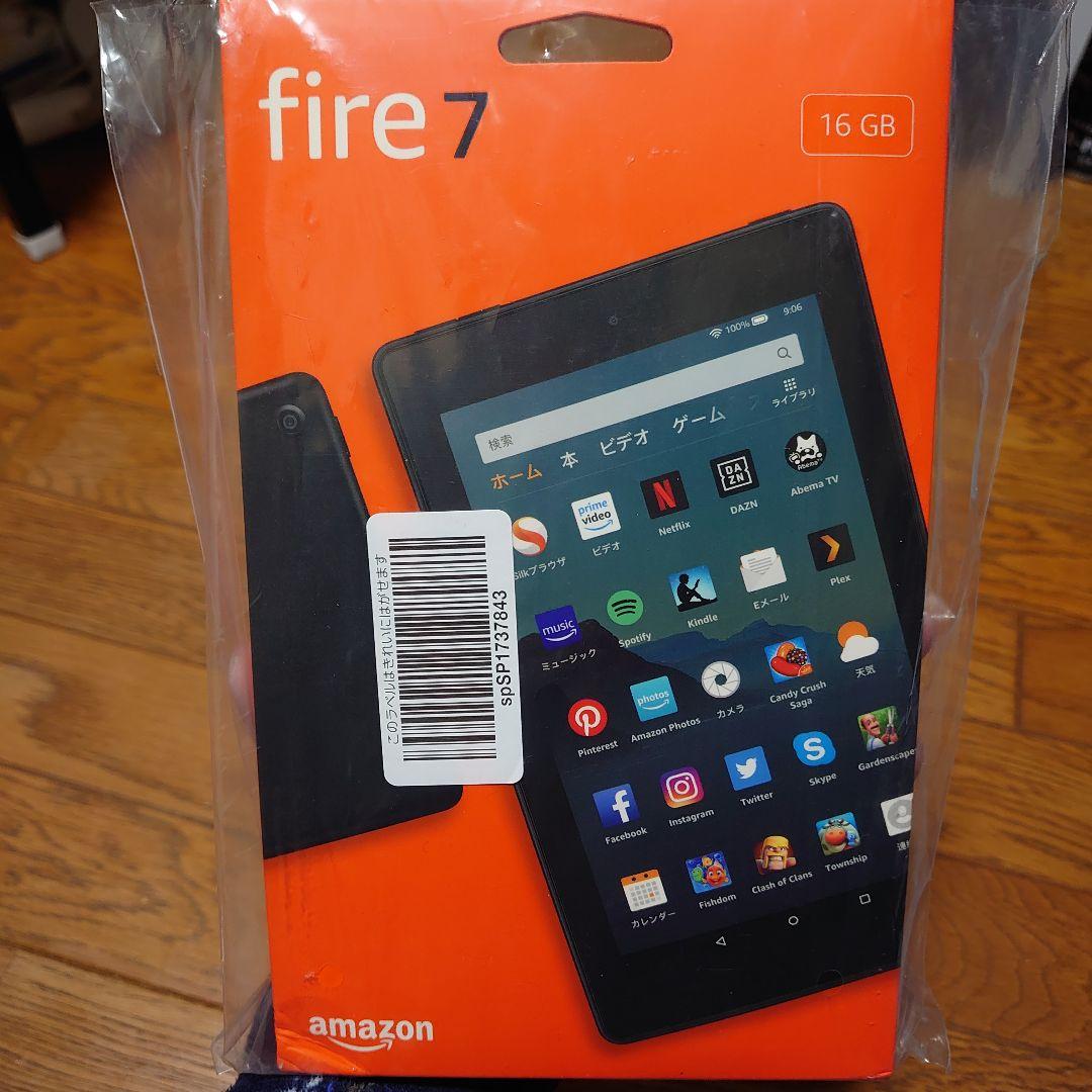 Amazon Fire 7タブレット 16GB + Echo Dot + プラグ