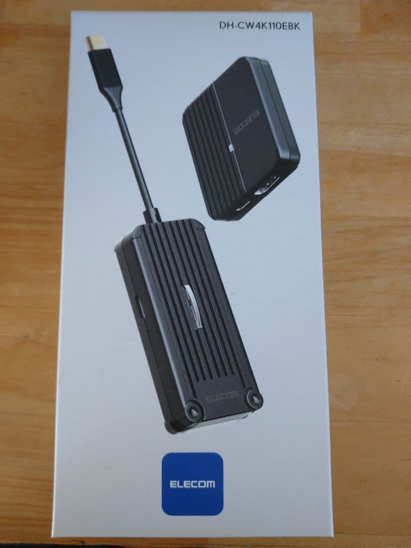 ELECOM DH-CW4K110EBK ワイヤレスHDMI送受信機セット