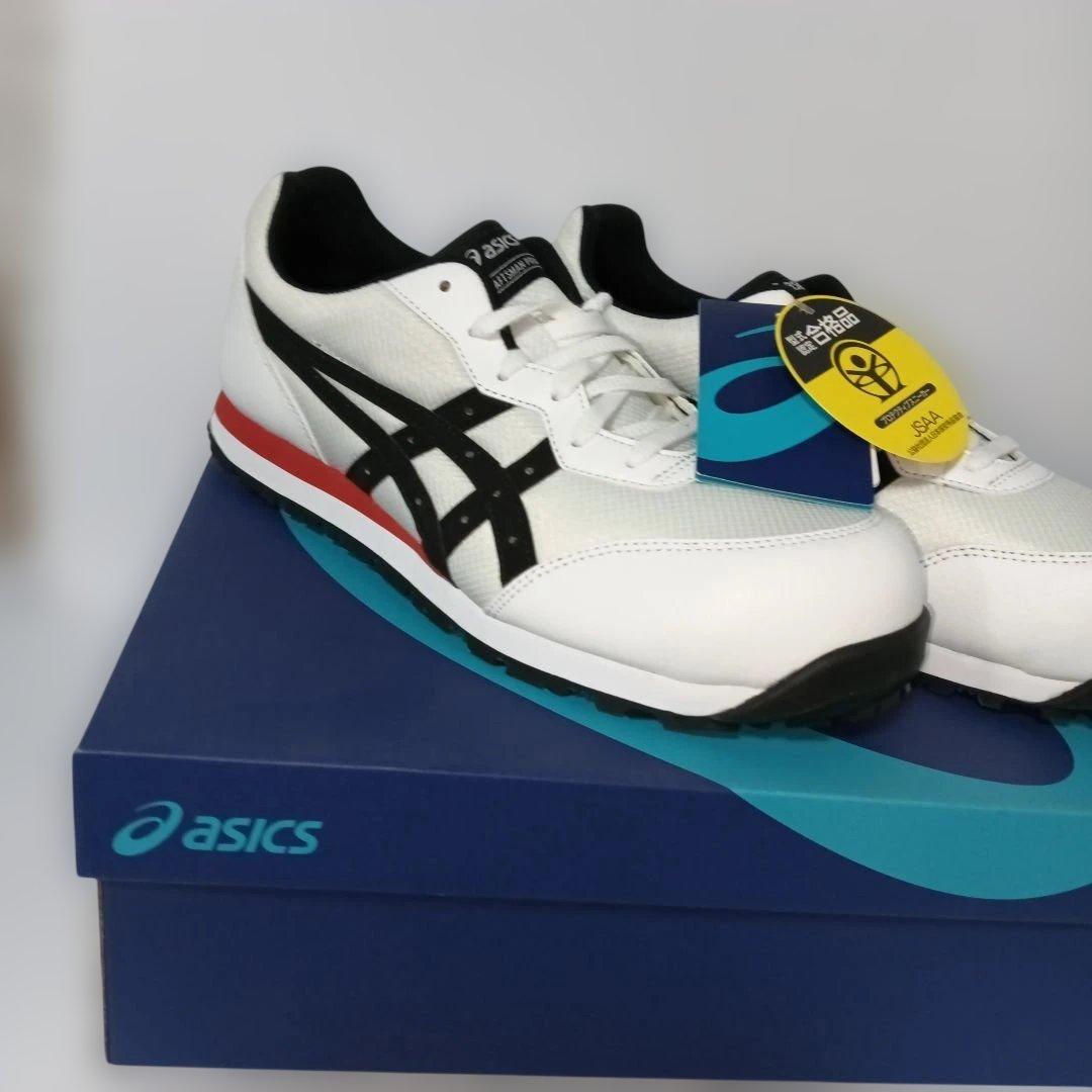 新品未開封asics 安全靴 2ASGC ホワイト/ブラック