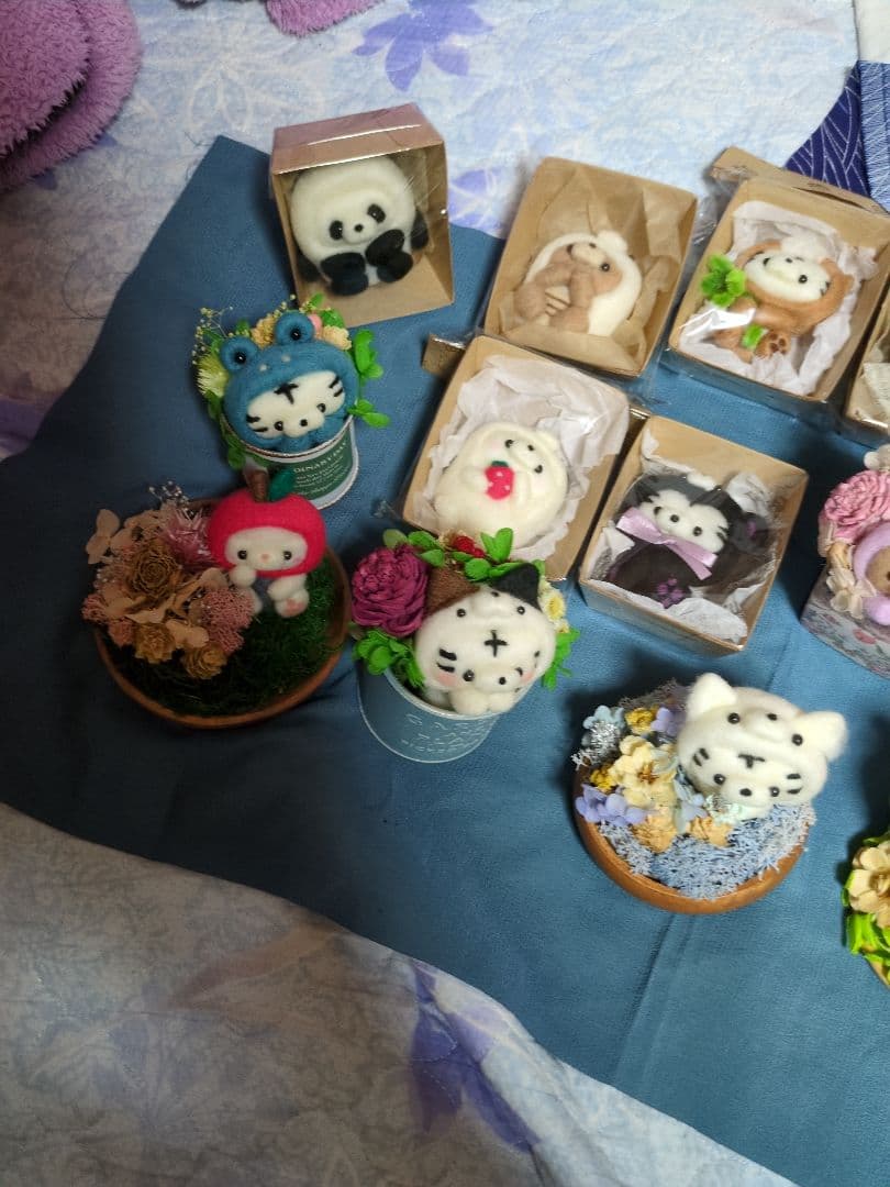 花恋様　羊毛フェルト作品　まとめ売り