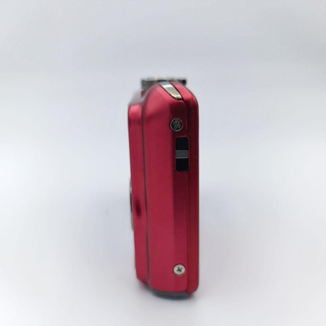 美品　CASIO EXILIM EX-ZS27 レッド 動作品 デジカメ