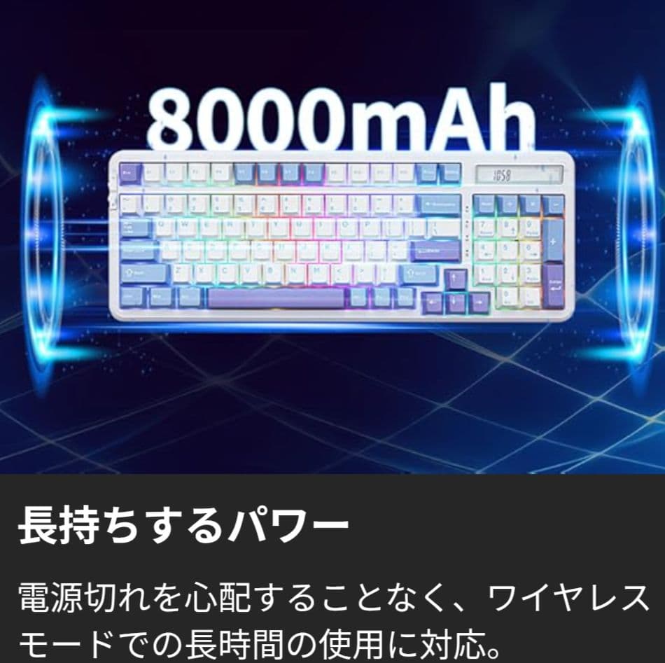 [新品] EPOMAKER Cypher 96 ワイヤレスゲーミングキーボード