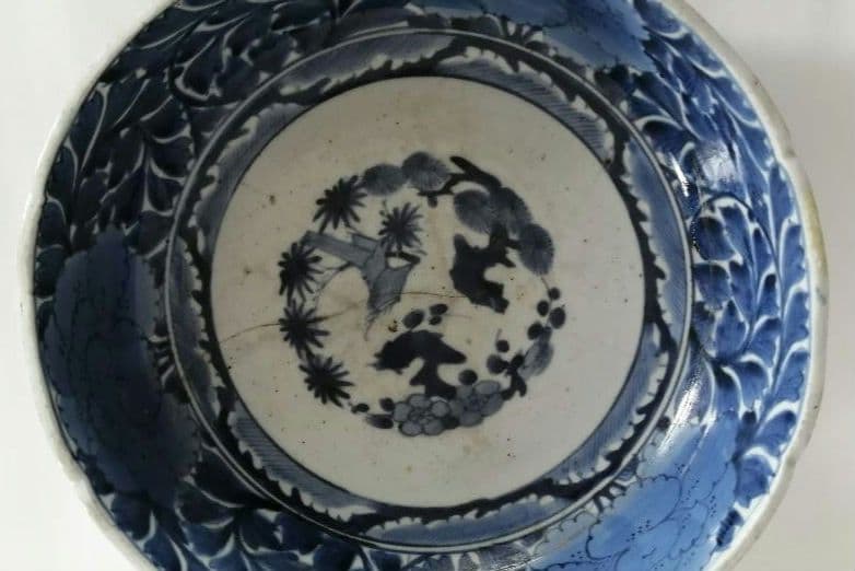 古伊万里　深鉢