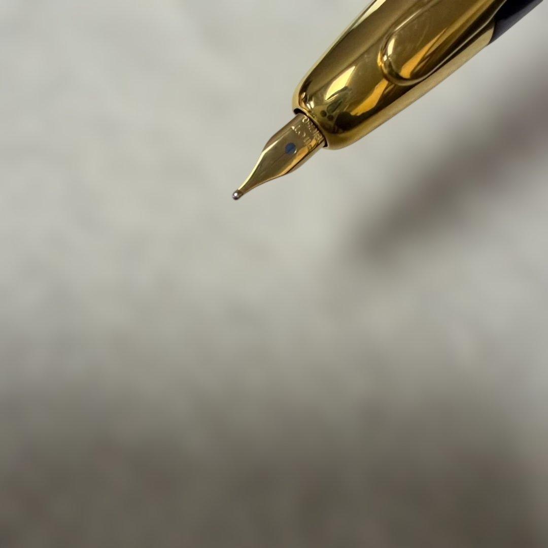 777731/PILOT 18k 750 ノック式万年筆 キャップレス