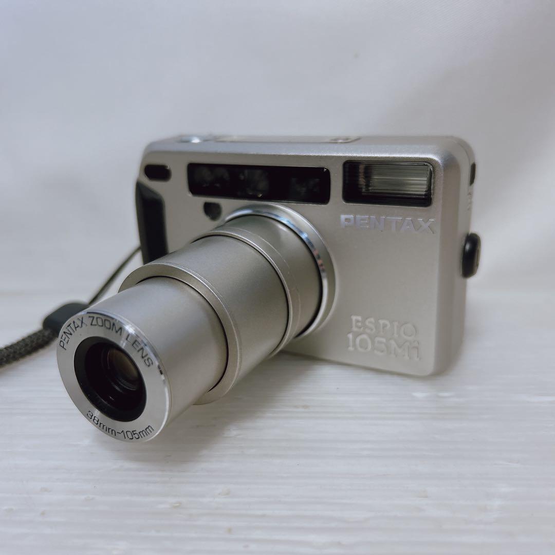 動作確認済 PENTAX ESPIO 105Mi コンパクトカメラ ケース付き