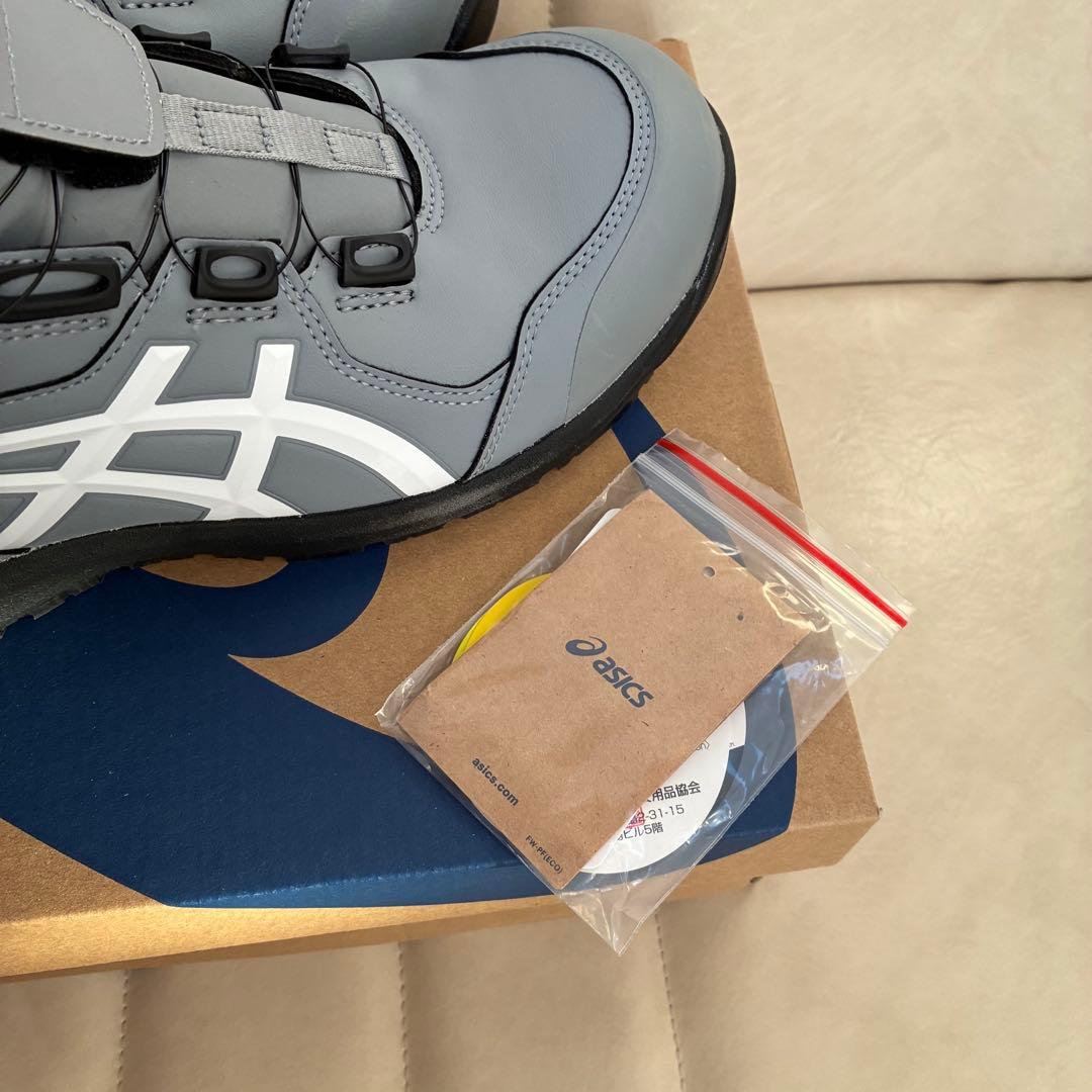 ASICS asics 安全靴 26.0cm グレー