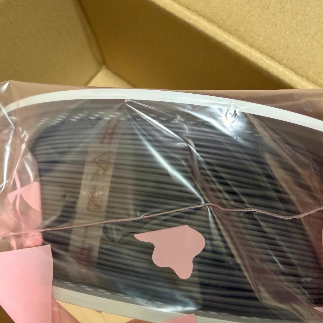 Bambu純正フィラメント PLAベーシック ダークグレー1kg×3 計3㎏分