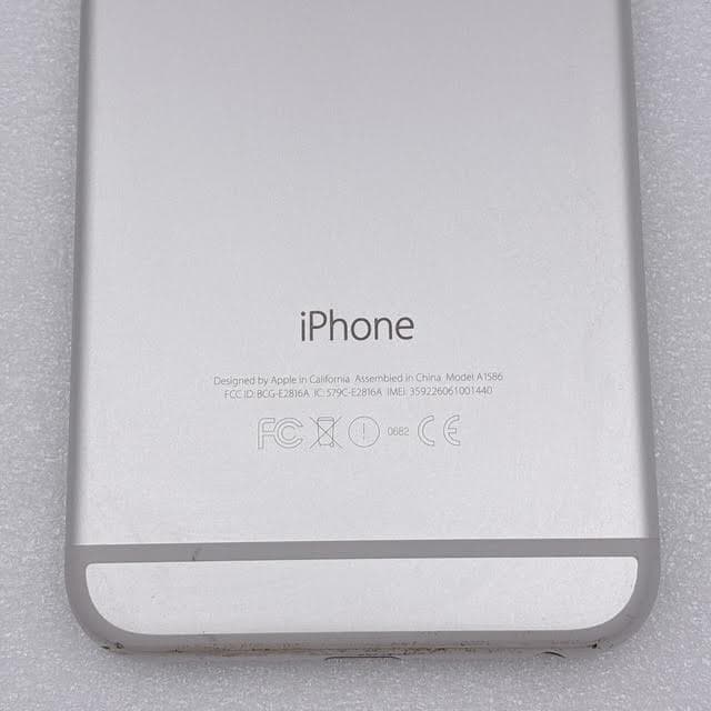 【極美品】iPhone6 64GB シルバー バッテリー最大容量95%