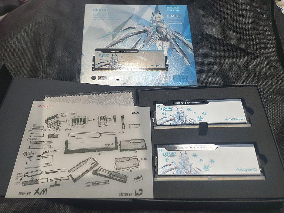 櫻*美様 Asgard ROG STRIX 吹雪 DDR5-6400 16GB