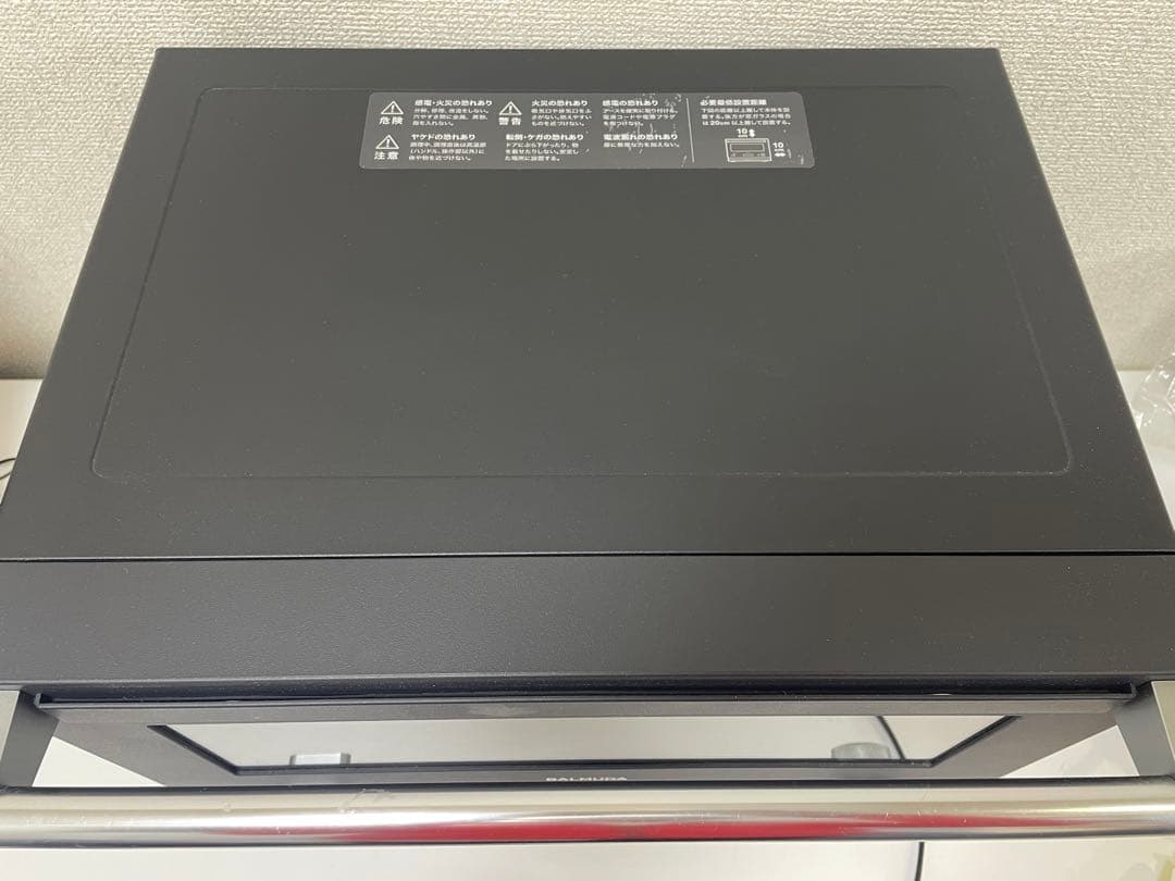 【ジャンク】BALMUDA オーブンレンジ K04A-BK 2019年型
