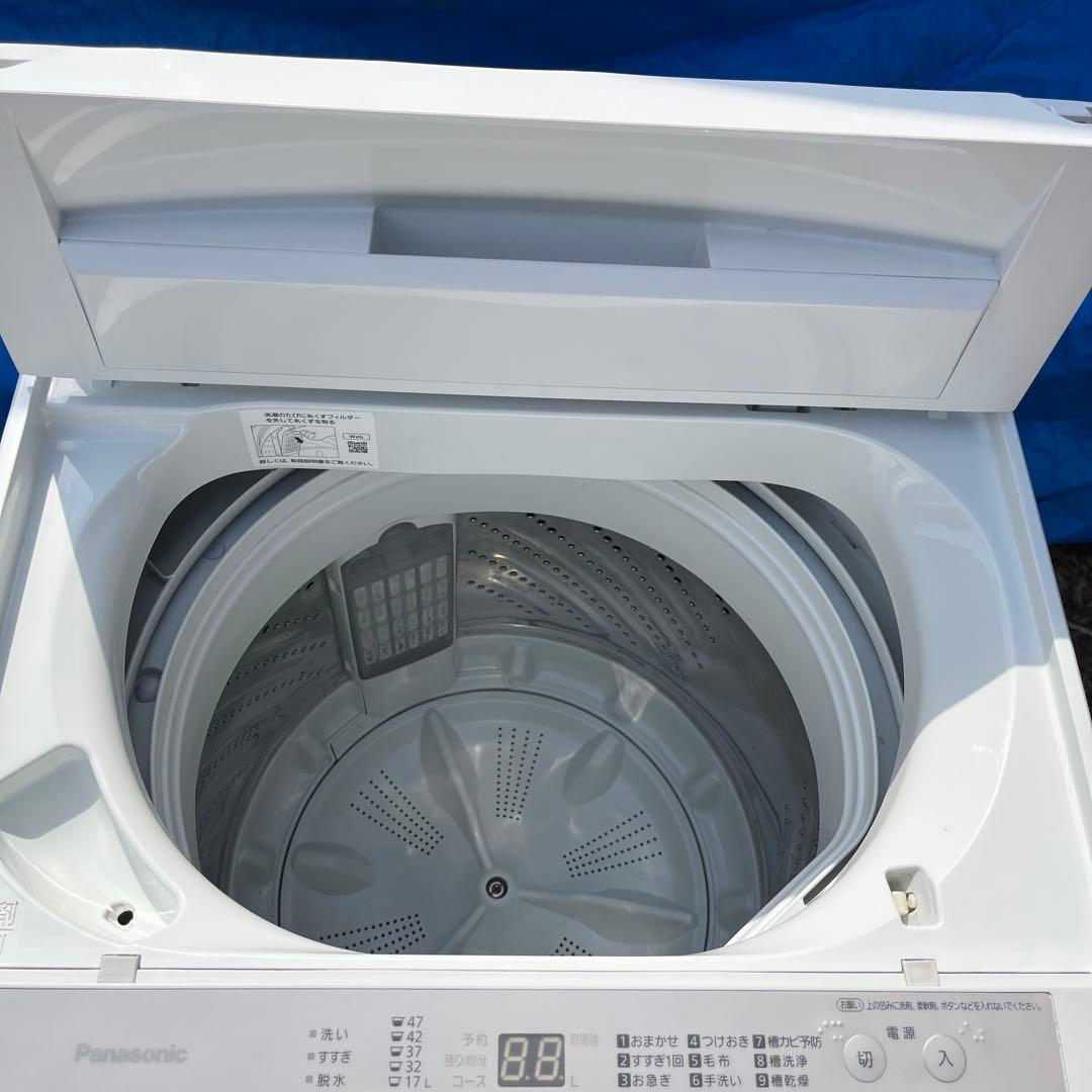 2024年購入 Panasonic 洗濯機 5kg NA-F5B2 美品 保証付