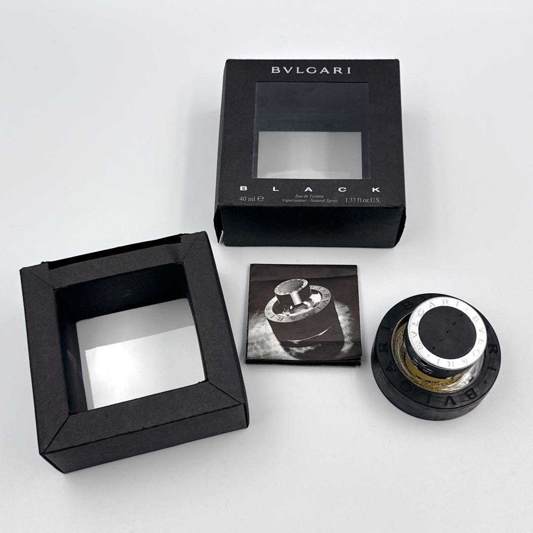 稀少　BVLGARI BLACK Eau de Toilette 40㎖　y2k