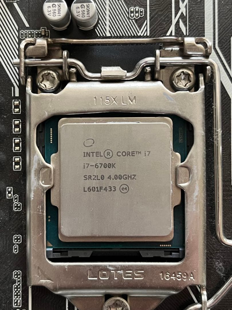 ASUS PRIME B250M-A + i7-6700K CPU マザボ