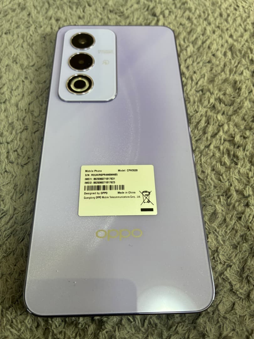 OPPO A5 5G 楽天　SIMフリー　箱無し　ケース付き