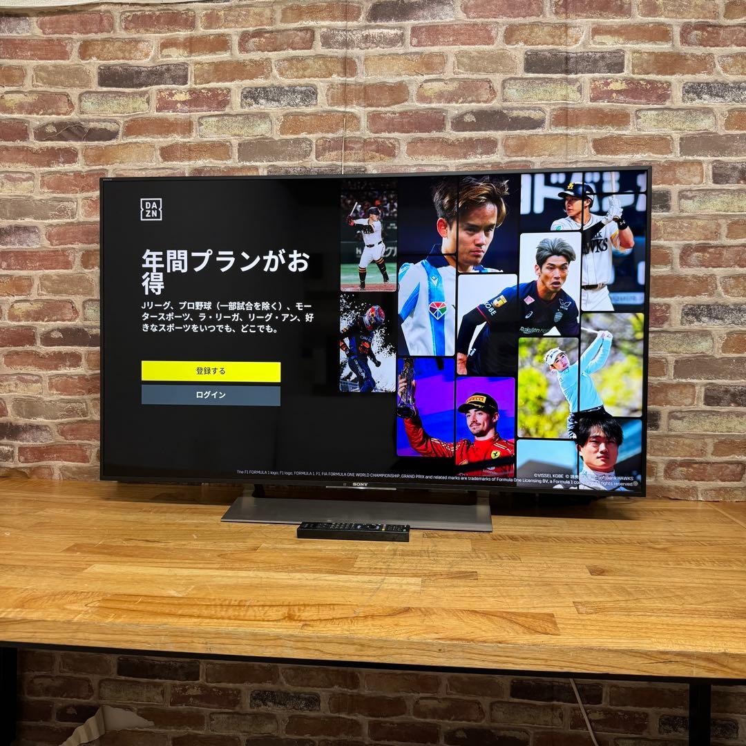 SONY 49V型 4K 液晶テレビ BRAVIA KJ-49X9000E
