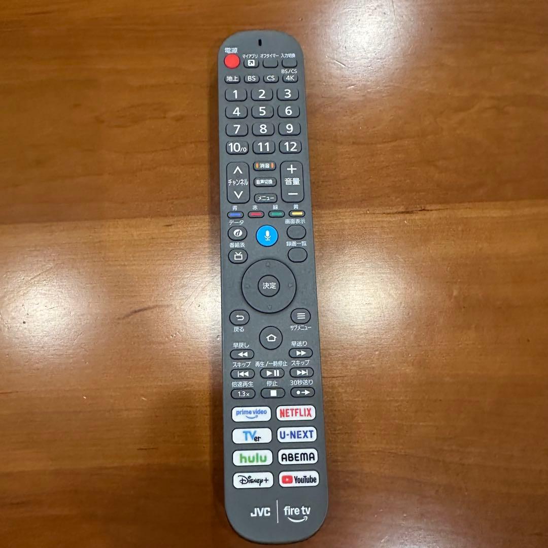 JVC 65V型 4K 液晶テレビ JL-65YS10 Fire TV 25年製