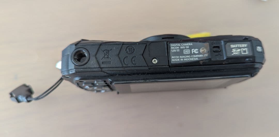 RICOH WG-50 デジタルカメラ ブラック