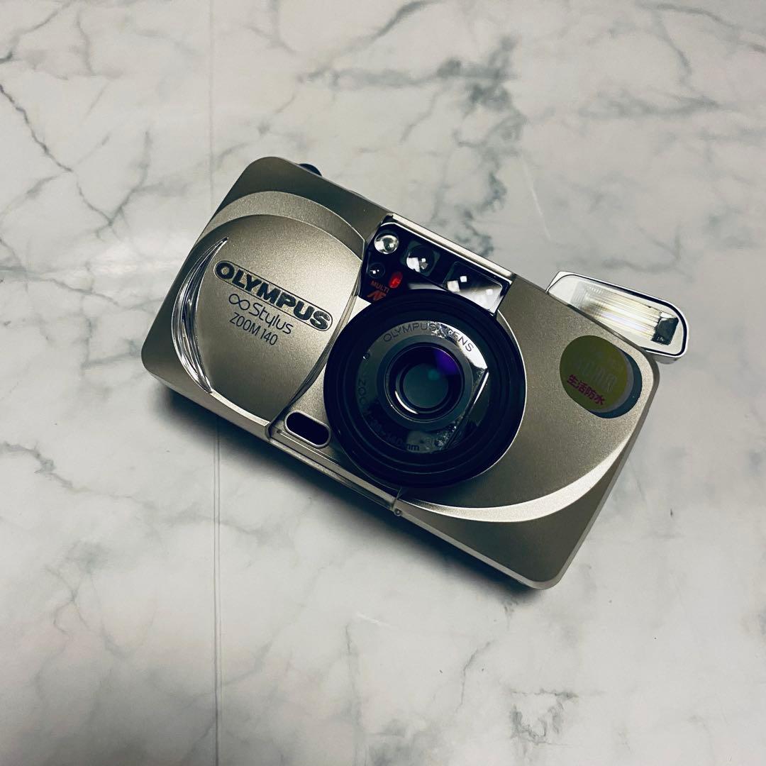 動作確認済み☆【OLYMPUS】 stylus zoom140 フィルムカメラ