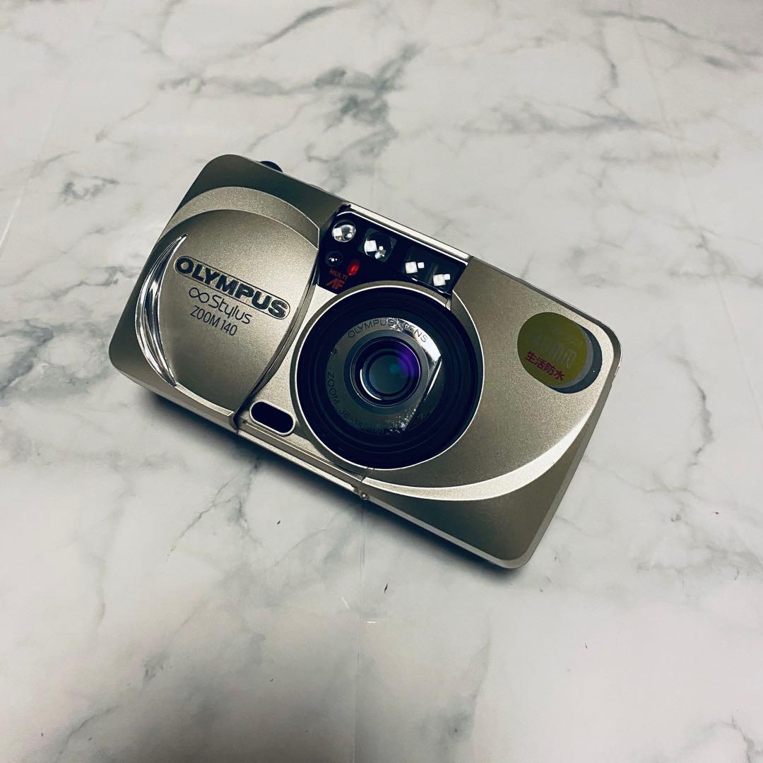 動作確認済み☆【OLYMPUS】 stylus zoom140 フィルムカメラ
