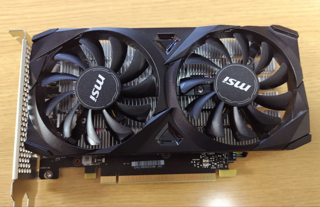 グラフィックボード・グラボ・ビデオカード MSI GeForce RTX 3050 OC Edition 6GB