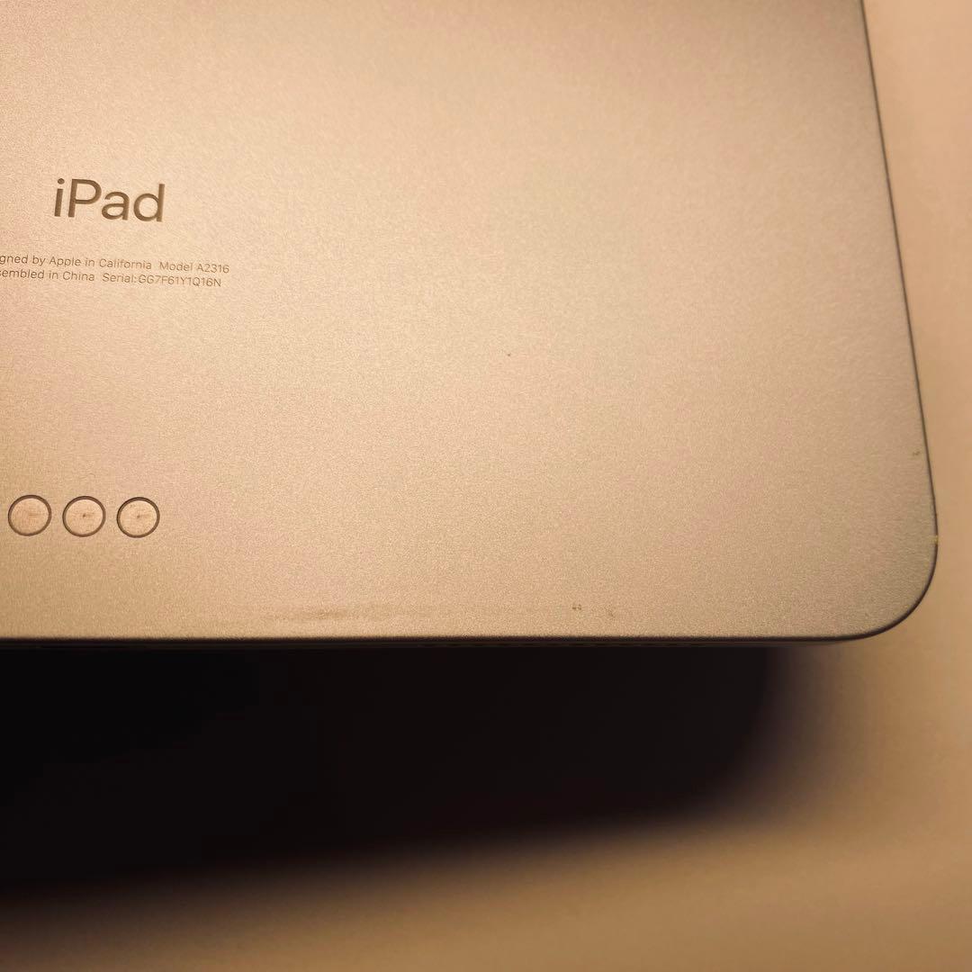 iPad Air 4 64GB シルバー ESRカバー ペーパーライクフィルム有