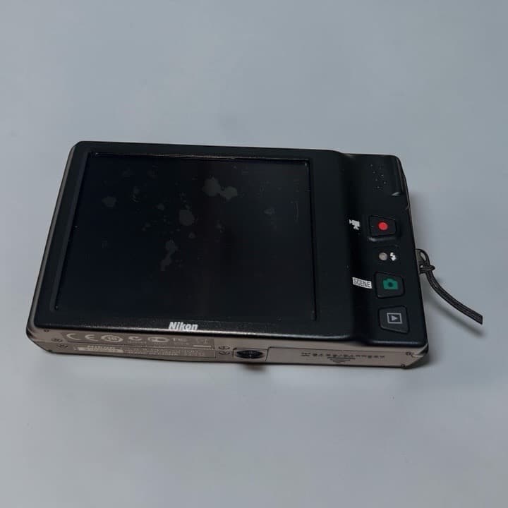 Nikon COOLPIX S6100 ブラック 動作確認済み コンデジ