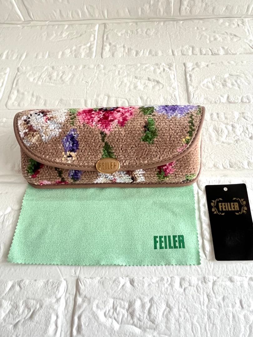 新品未使用 フェイラー FEILER ラビリンス メガネケース 眼鏡ケース
