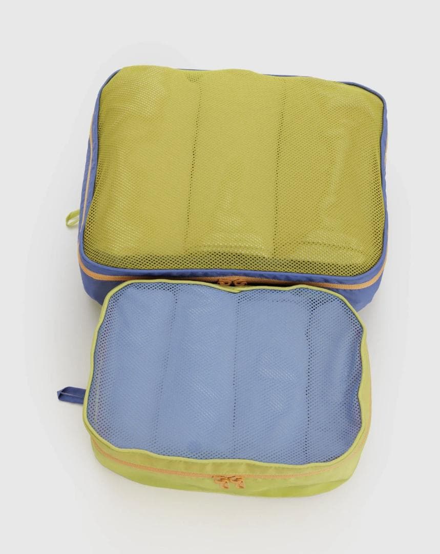 \"BAGGU\" メッシュサニーセット パッキング キューブ セット　新品