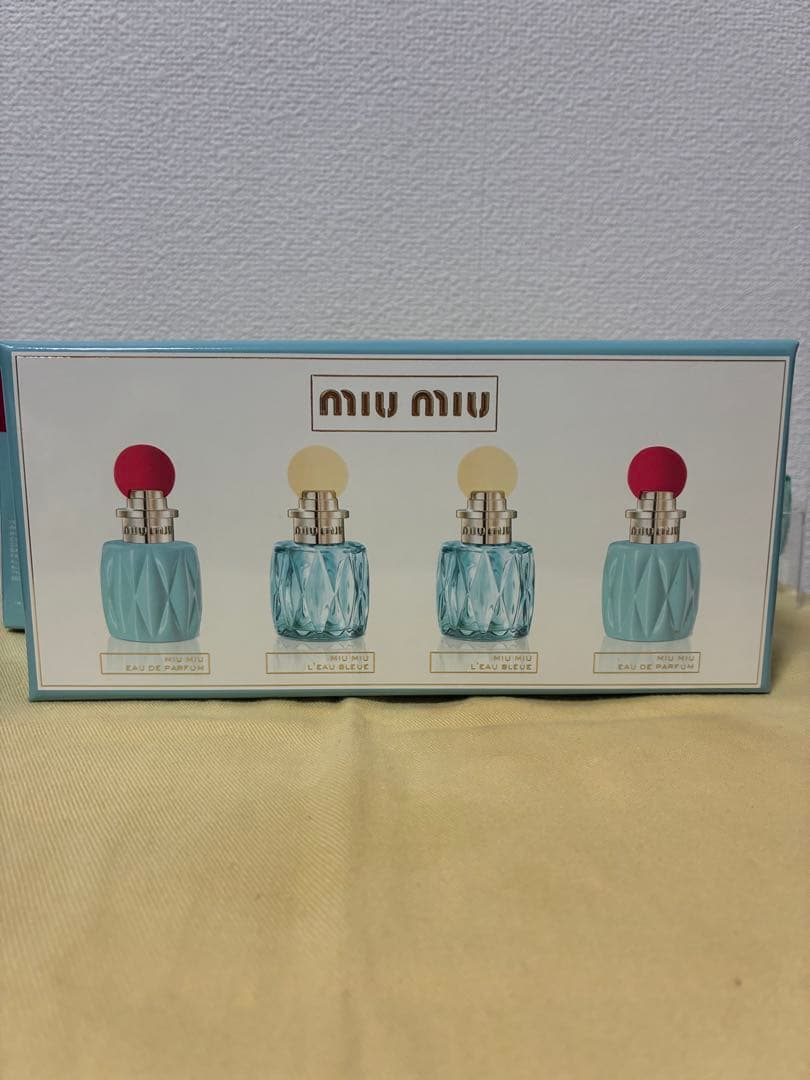 【整理中さま専用】Miu Miu 香水 7.5mlミニボトル4本セット
