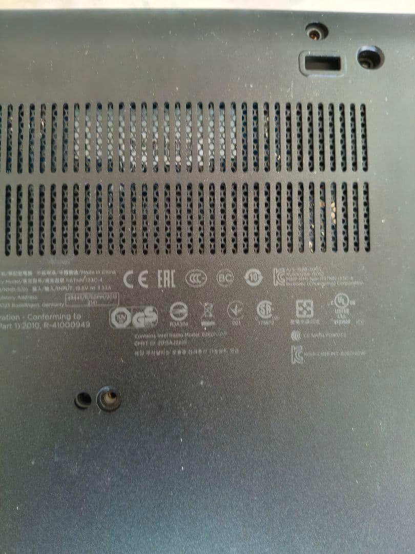 HP ノートPC シルバー スリムデザイン