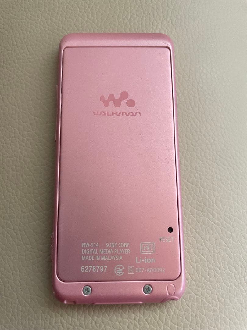 SONY ウォークマン NW-S14 ピンク 8GB スピーカードック付