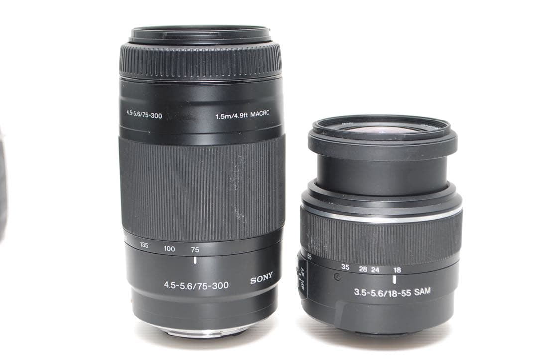 ❤️手振れ補正付き❤️SONY α300 ダブルレンズセット 高画質 美品
