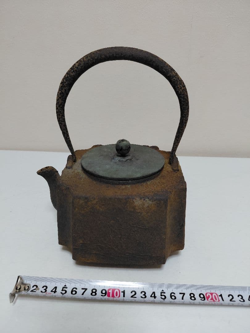 龍文堂　鉄瓶　茶道具